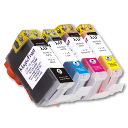 CLI4 Edible Ink Color Cartridge Set with chip