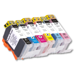 CLI6 Edible Ink Color Cartridge Set with chips