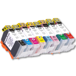 CLI8 Edible Ink Color Cartridge Set with chip