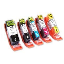 CLI 520/521 Edible Ink Color Cartridge Set